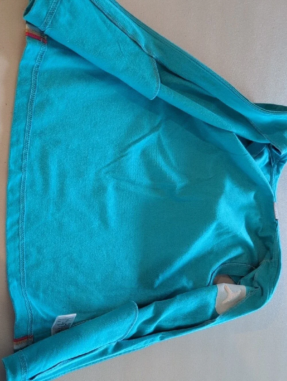 Jordan Girls Turquise Sleeveless Zip-Up Hoodie Size Large (12-14) NWT